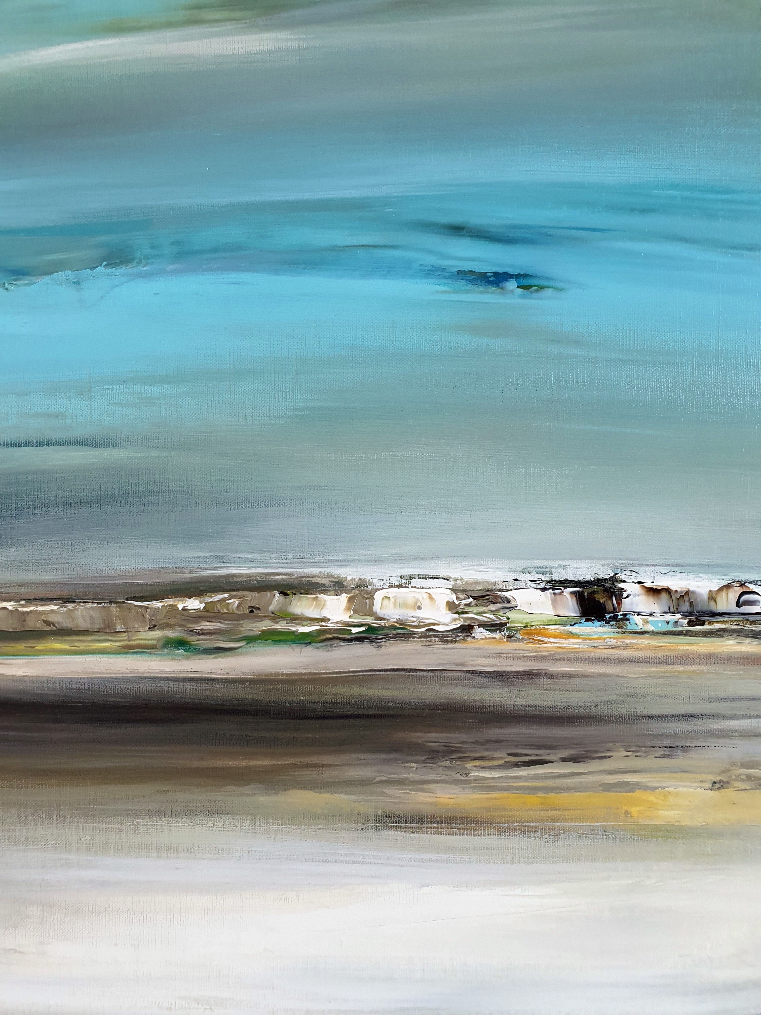 Tableau de RUELLE NICOLAS a pour titre  LUMEN style abstrait dim : RUELLE NICOLASprix:750