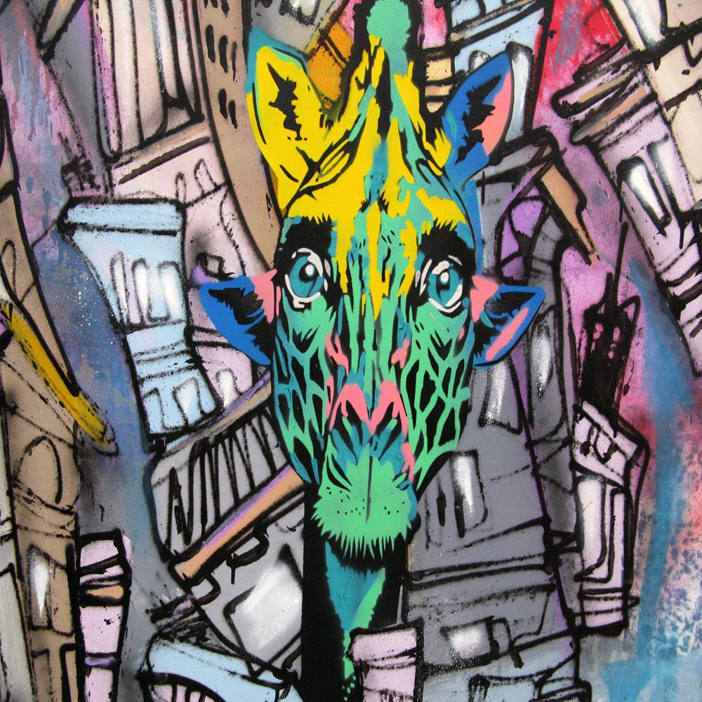 Tableau de Craig & Emer a pour titre  La gigraf style street pop art dim : Craig & Emerprix:650