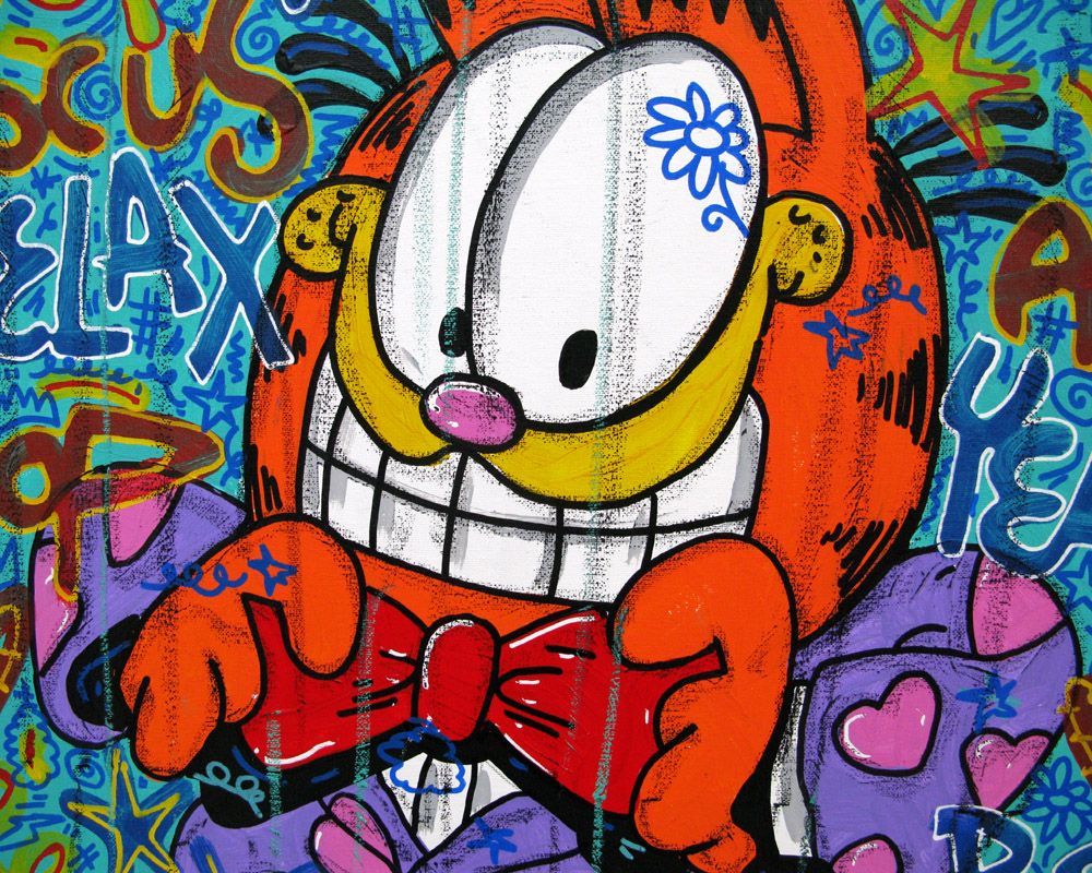 Tableau de RICO SAB a pour titre  Lover style street pop art dim : RICO SABprix:450
