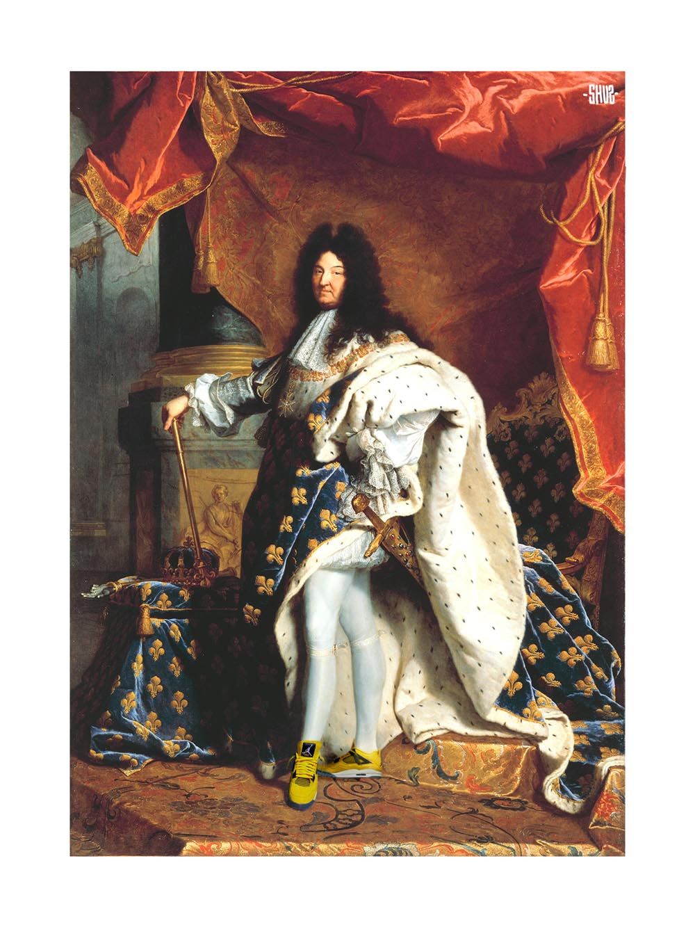 Editions d'art de SHUZ a pour titre  Majesty style figuratif dim : SHUZprix:40