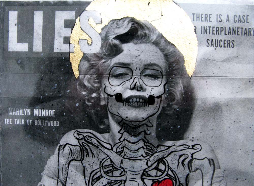 Editions d'art de Carlos Olmo a pour titre  Marylin style figuratif dim : Carlos Olmoprix:400