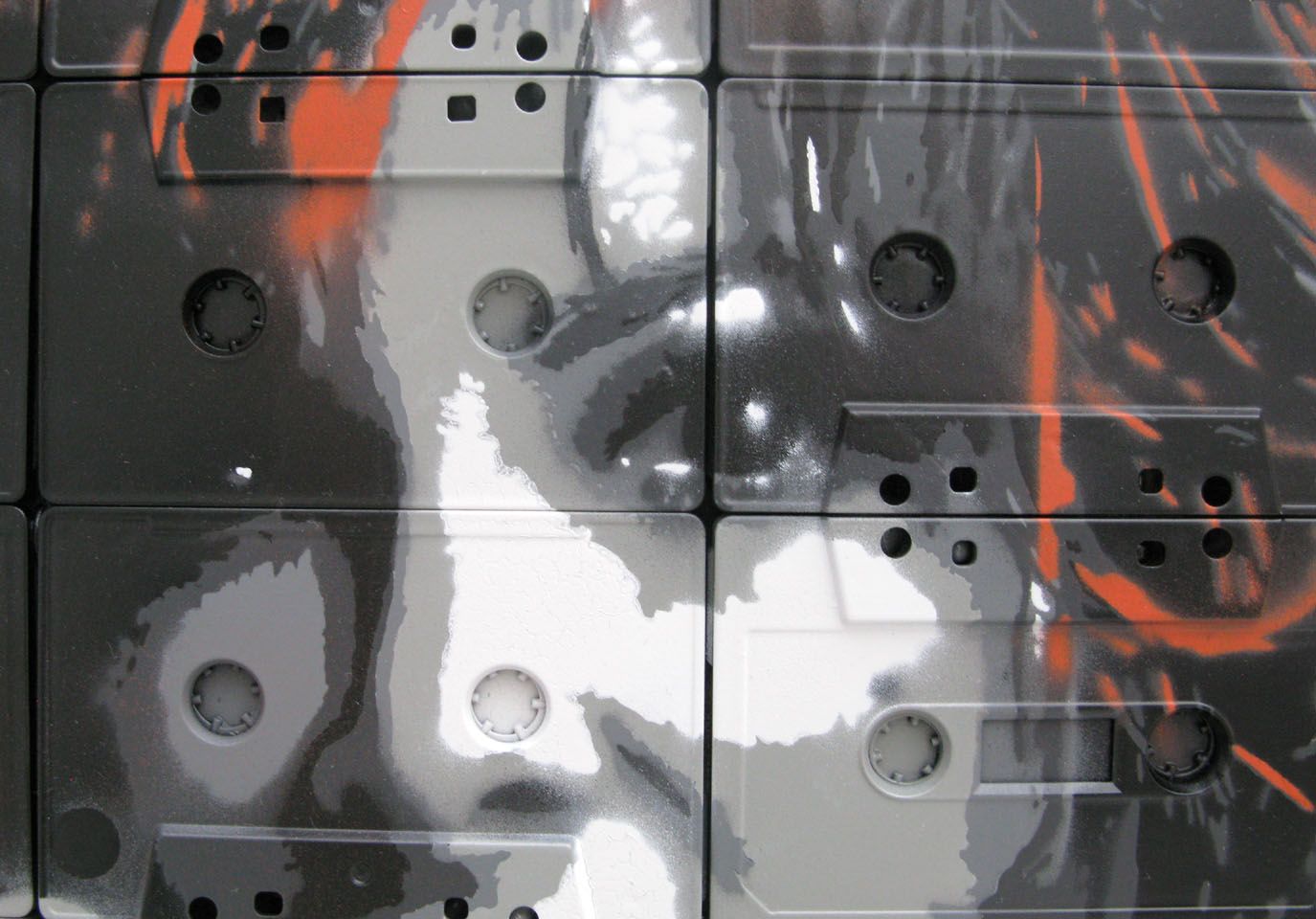Tableau de MR MELODY a pour titre  Pièce unique STREET ART: Sans  contrefaçon style street pop art, street art dim : MR MELODYprix:400