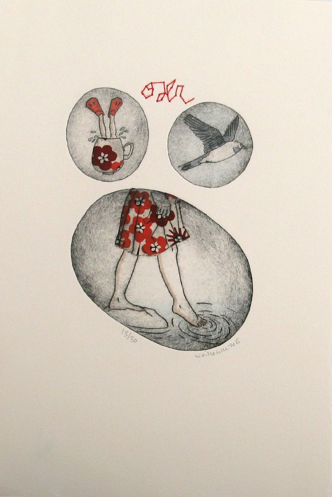 Editions d'art de NAVIEILLEVILLE a pour titre  Oser style figuratif, graphique dim : NAVIEILLEVILLEprix:42