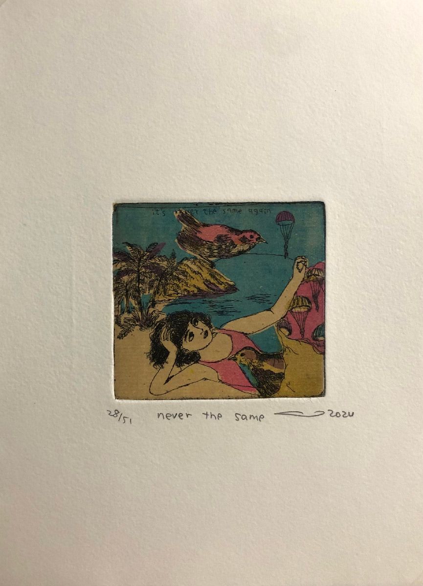 Editions d'art de ATSUKO ISHII a pour titre  never the same style figuratif dim : ATSUKO ISHIIprix:40