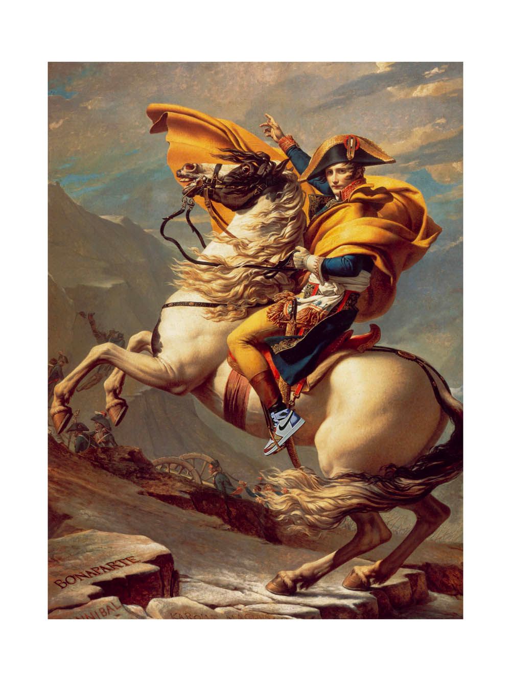 Editions d'art de SHUZ a pour titre  Nike_Empire style figuratif dim : SHUZprix:90