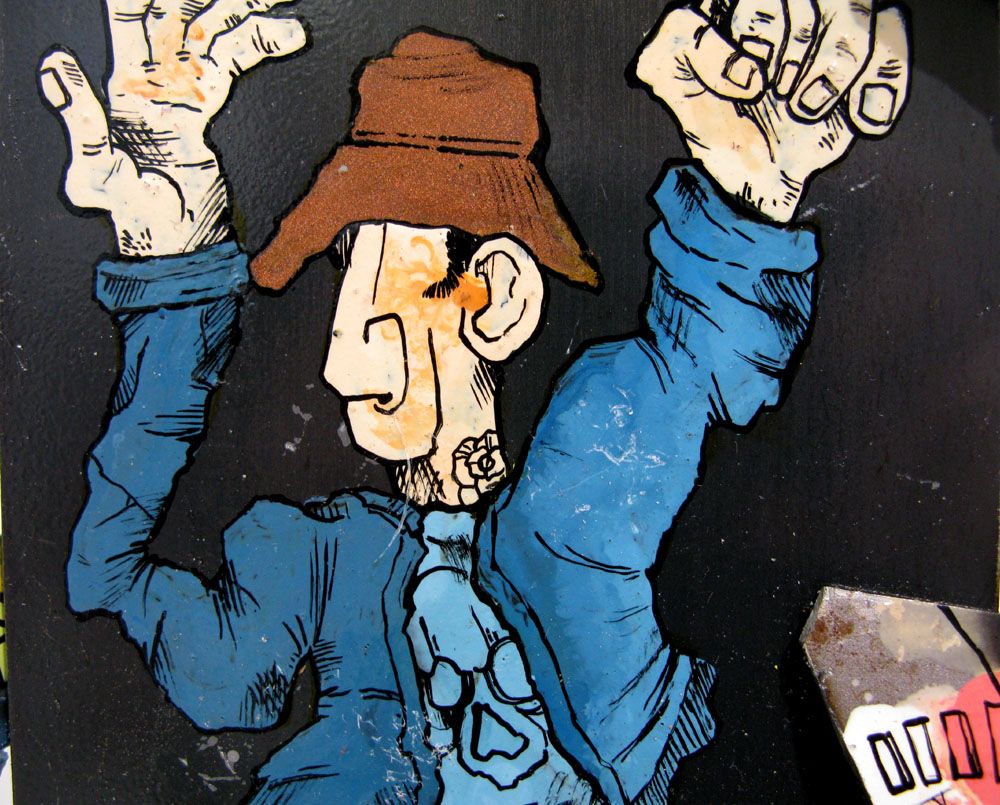 Tableau de EMER a pour titre  Non stop style street pop art dim : EMERprix:170