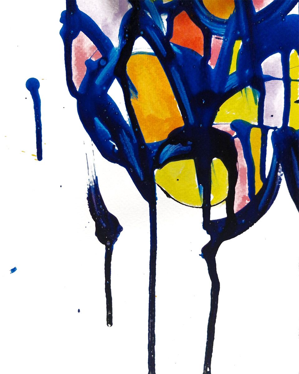Dessin de STEPHANE RIME a pour titre  Noname D109 style abstrait dim : STEPHANE RIMEprix:100