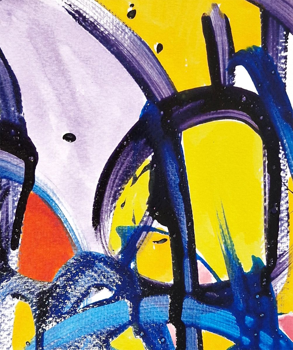 Dessin de STEPHANE RIME a pour titre  Noname D109 style abstrait dim : STEPHANE RIMEprix:100