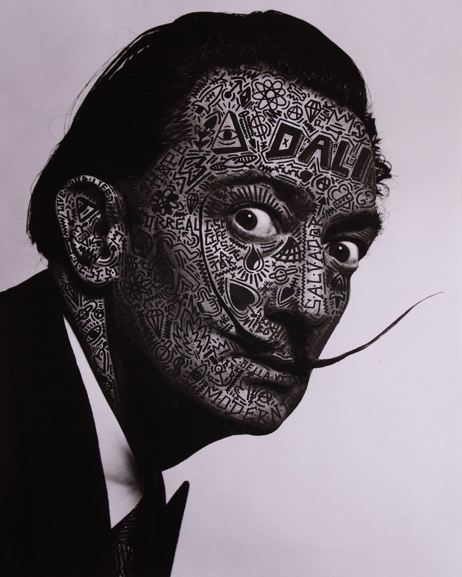Photo de RS ARTIST a pour titre  DALI LOVE style street pop art dim : RS ARTISTprix:60