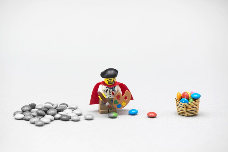 Photo de SAMSOFY a pour titre  FINI - TRUE COLORS style graphique dim : SAMSOFYprix:60