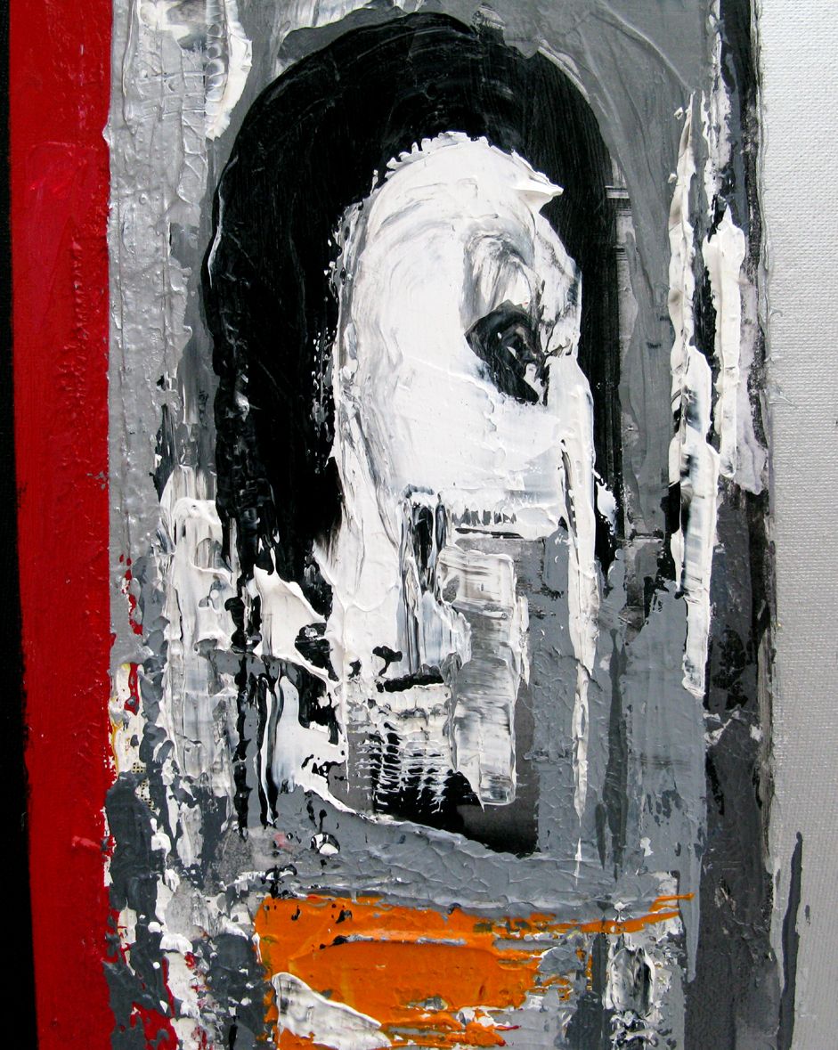 Tableau de FARID AMRAR a pour titre  La Contraction style abstrait dim : FARID AMRARprix:240