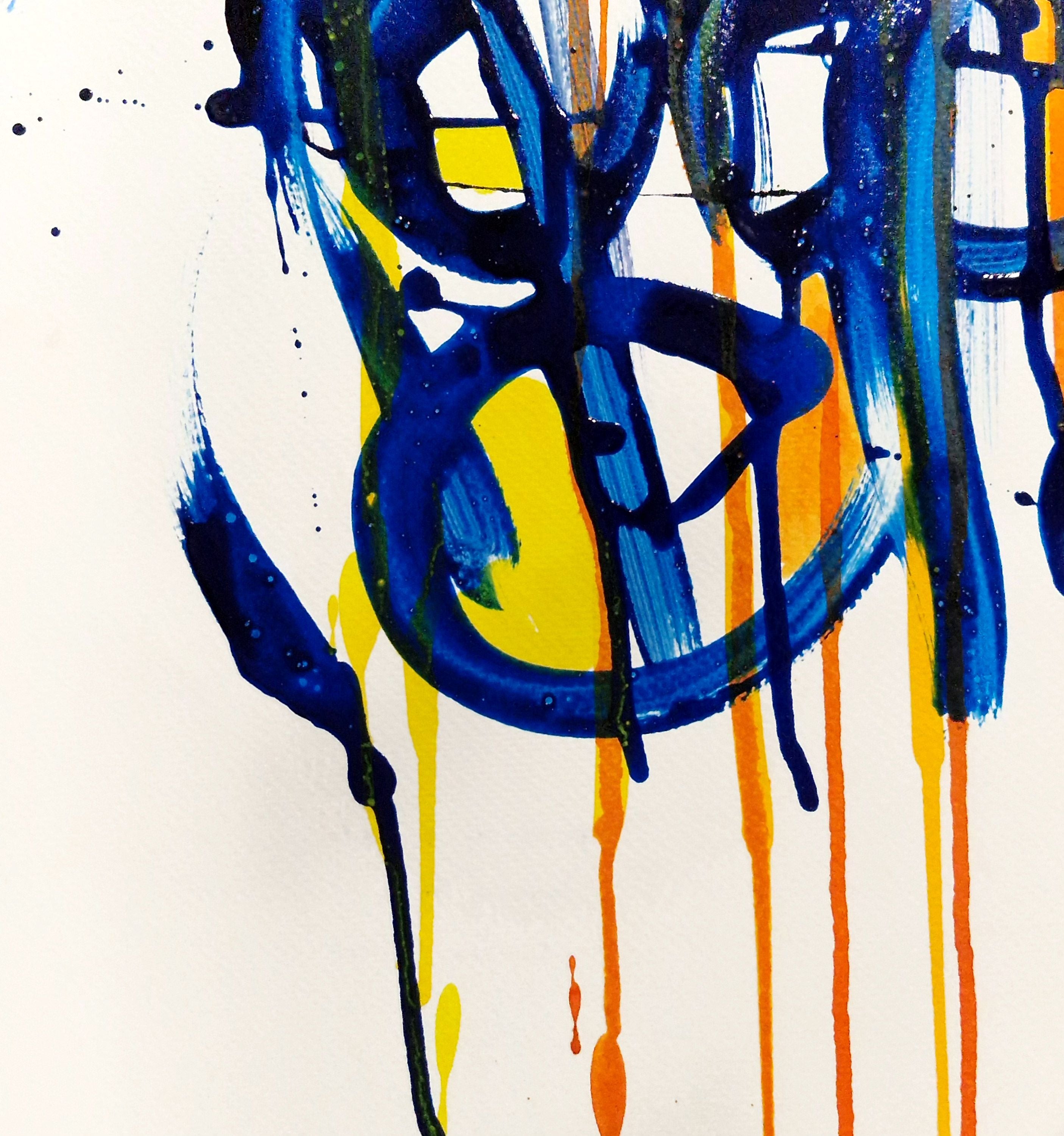 Dessin de STEPHANE RIME a pour titre  Noname D118 style abstrait dim : STEPHANE RIMEprix:140