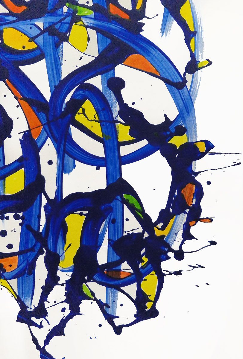 Dessin de STEPHANE RIME a pour titre  Noname D16 style abstrait dim : STEPHANE RIMEprix:140