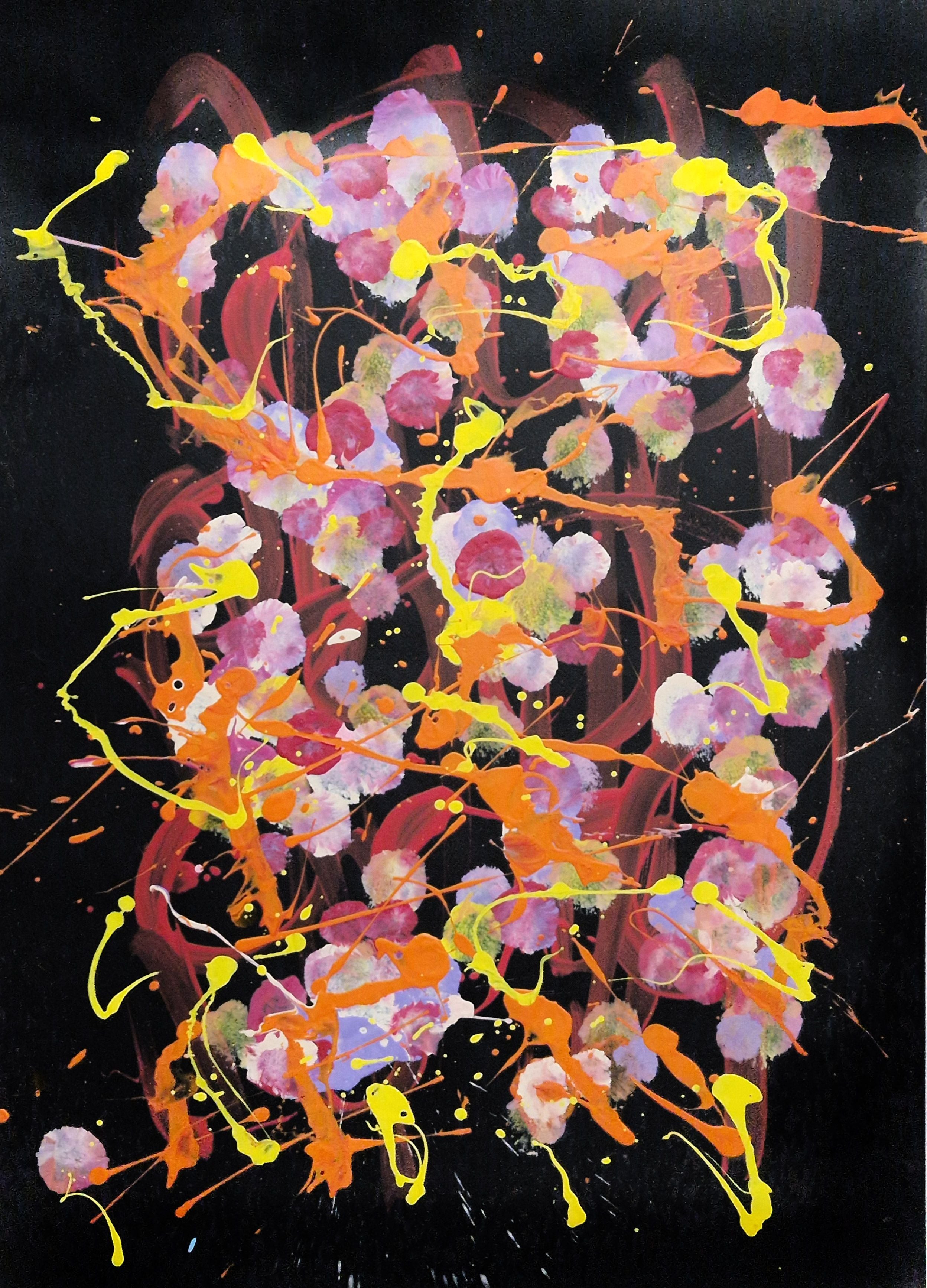 Dessin de STEPHANE RIME a pour titre  Noname n°C225 style abstrait dim : STEPHANE RIMEprix:140