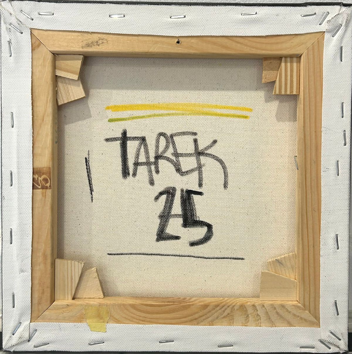 Tableau de TAREK a pour titre  Goldorak style street art dim : TAREKprix:270