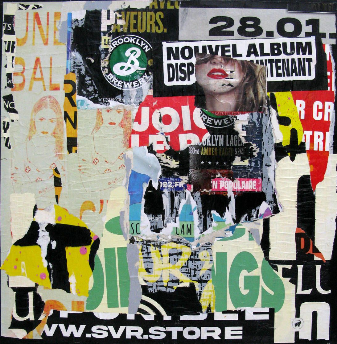 Tableau de PODKOL a pour titre  Etat d'âme style street art dim : PODKOLprix:550
