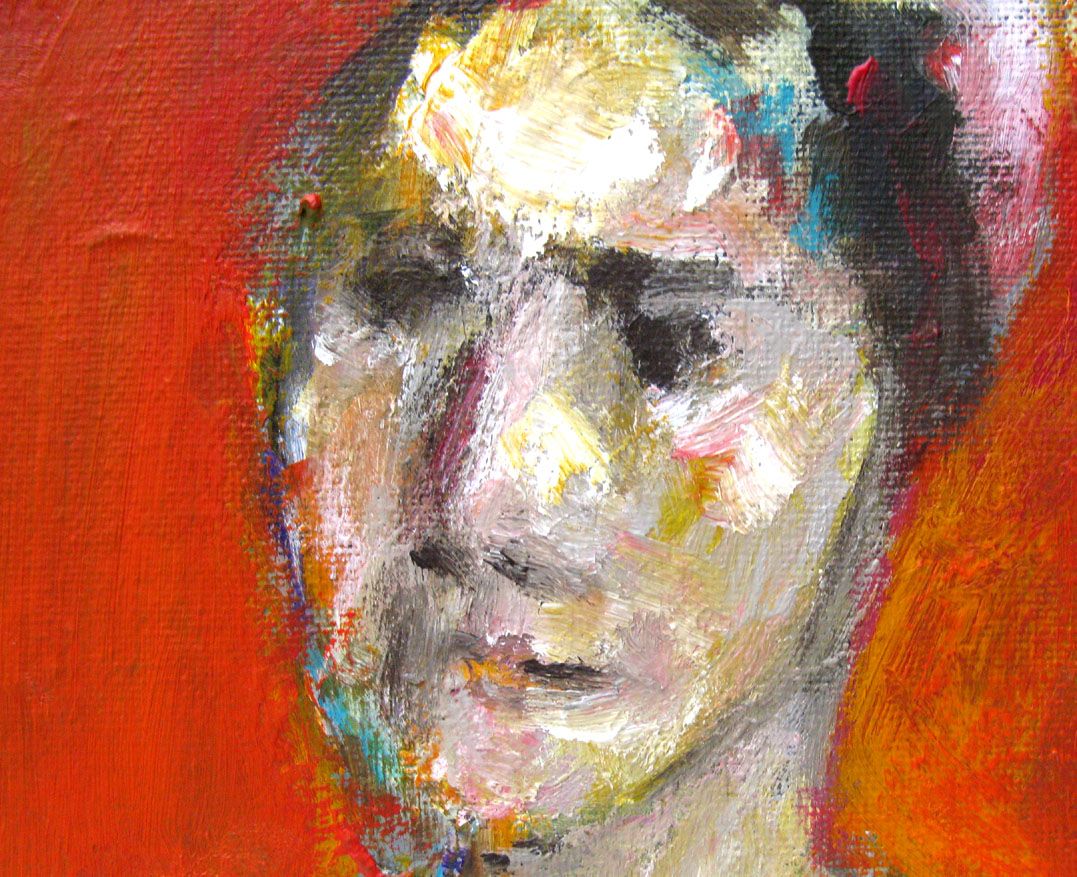 Tableau de IVAN TZONEV a pour titre  Tête - 7 style figuratif dim : IVAN TZONEVprix:80