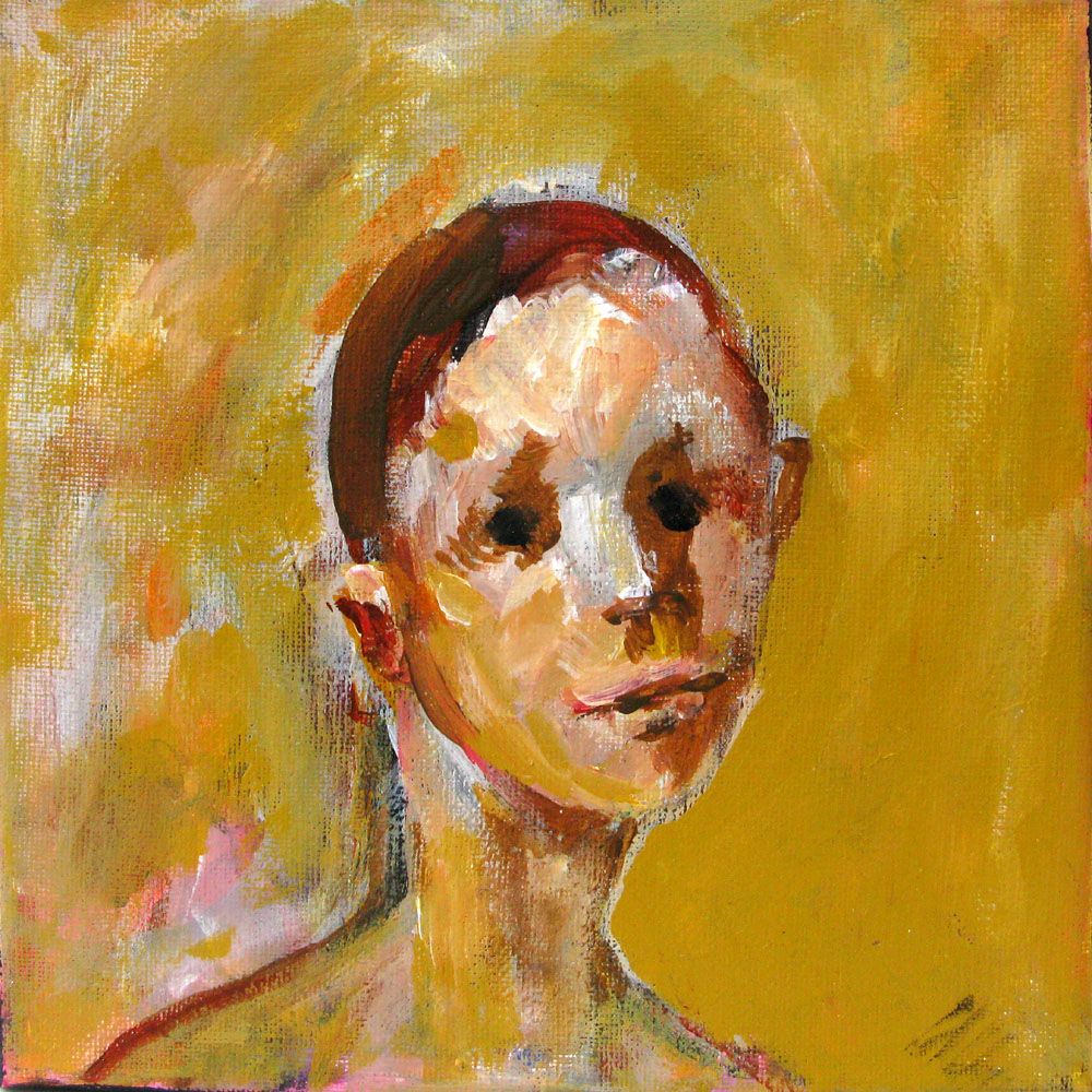Tableau de IVAN TZONEV a pour titre  Tête - D1 style figuratif dim : IVAN TZONEVprix:80