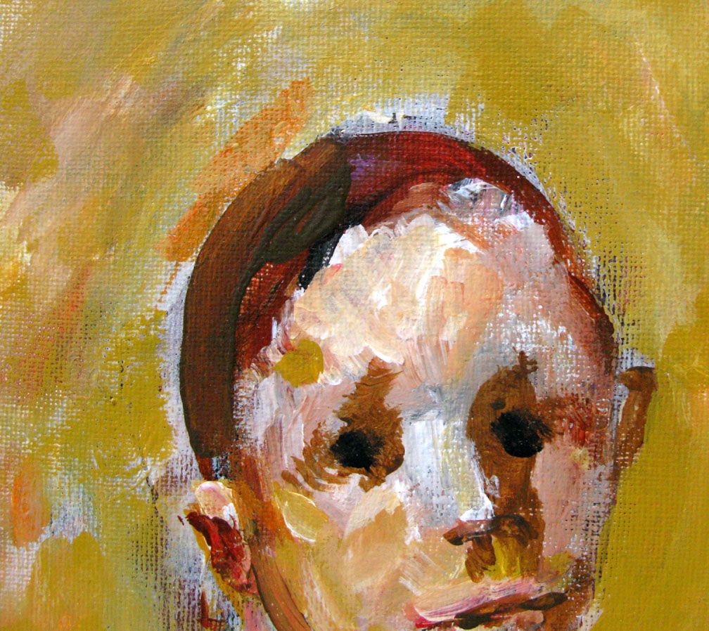 Tableau de IVAN TZONEV a pour titre  Tête - D1 style figuratif dim : IVAN TZONEVprix:80