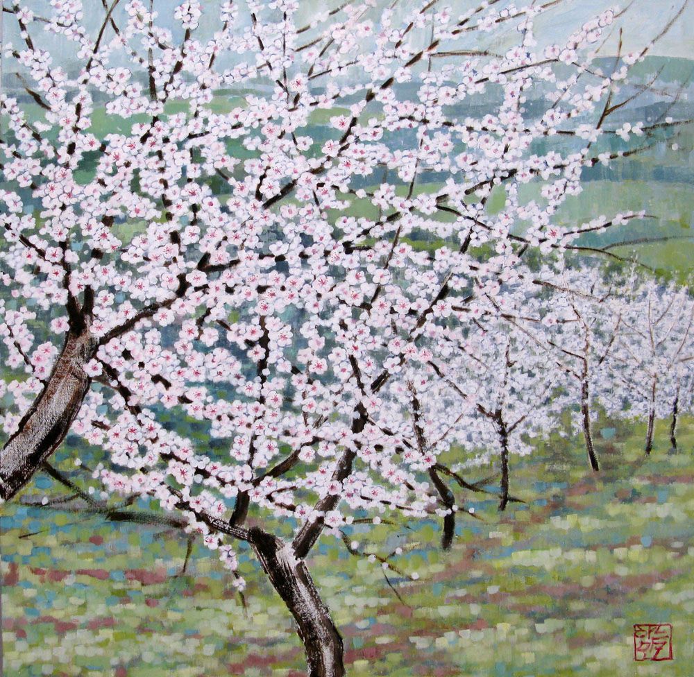 Tableau de JEONG MIN LEE a pour titre  Pureté style figuratif dim : JEONG MIN LEEprix:900