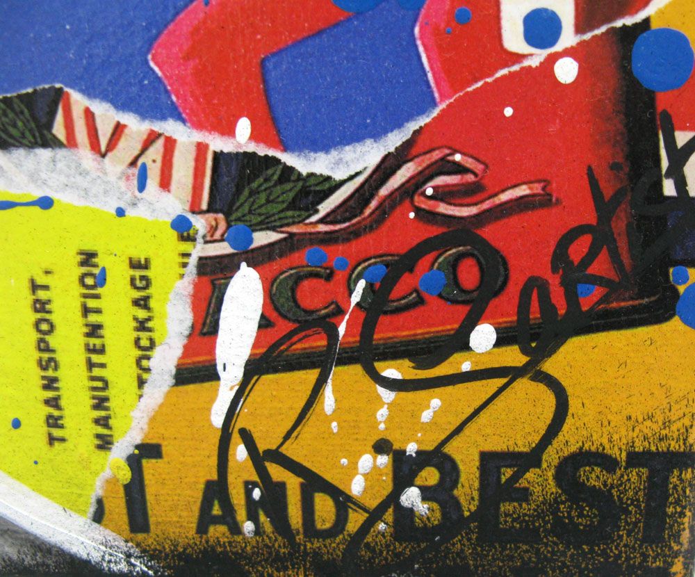 Tableau de RS ARTIST a pour titre  WHOA! style street pop art dim : RS ARTISTprix: