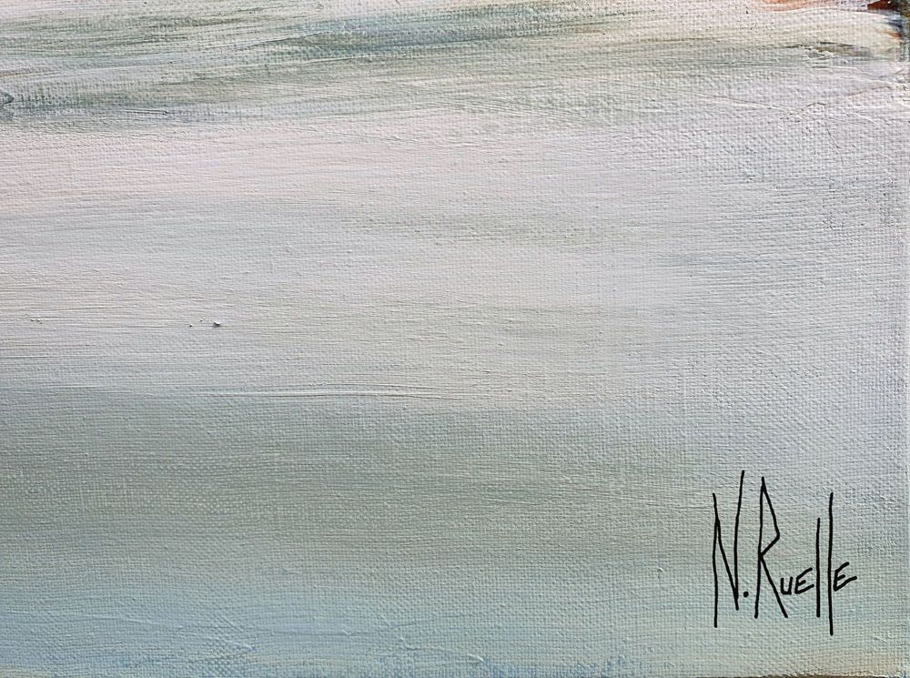 Tableau de RUELLE NICOLAS a pour titre  LUMEN style abstrait dim : RUELLE NICOLASprix:450