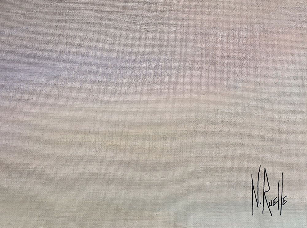 Tableau de RUELLE NICOLAS a pour titre  PENSEE style abstrait dim : RUELLE NICOLASprix:1200