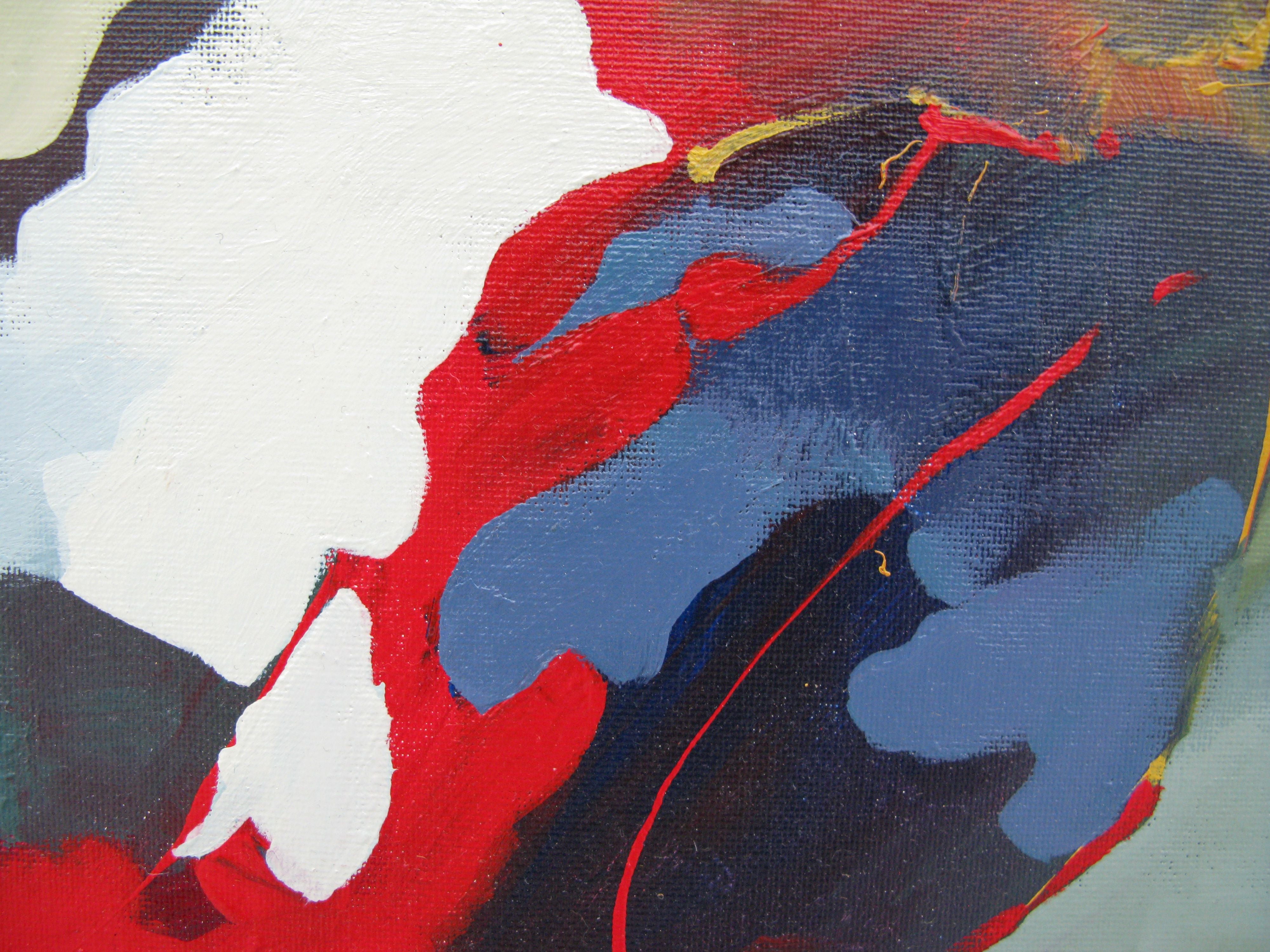 Dessin de BRUNEAU a pour titre  Rat des champs style abstrait dim : BRUNEAUprix:120