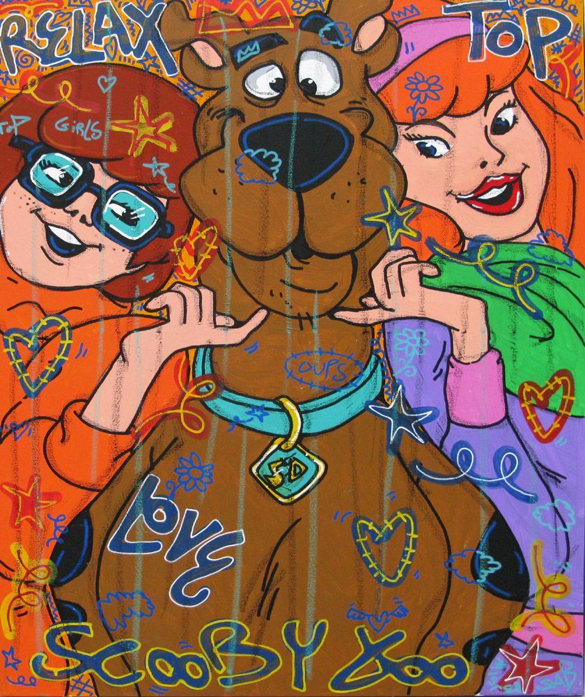 Tableau de RICO SAB a pour titre  Relax style street pop art dim : RICO SABprix:450