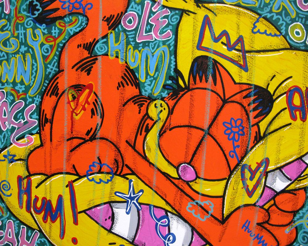 Tableau de RICO SAB a pour titre  Relax style street pop art dim : RICO SABprix:260