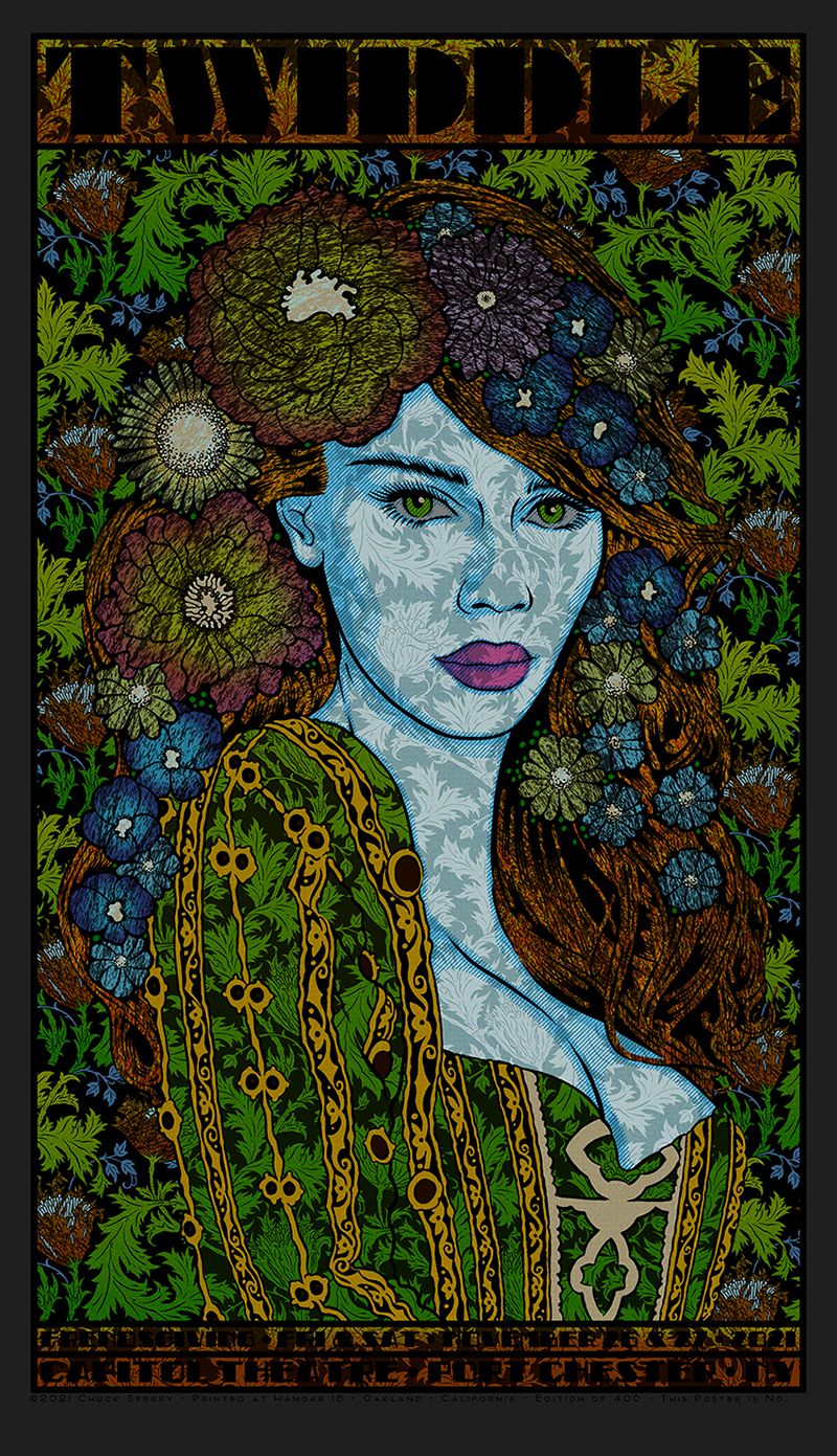Editions d'art de CHUCK SPERRY a pour titre  TWIDDLE 2018 BLACK style figuratif dim : CHUCK SPERRYprix:800