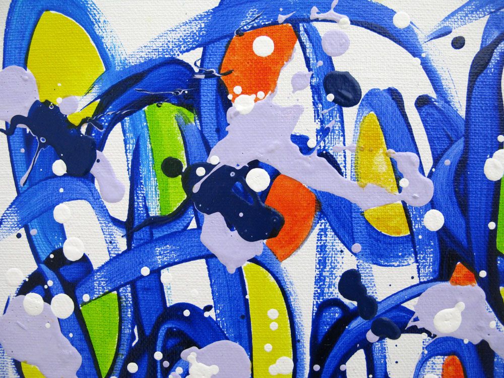 Tableau de STEPHANE RIME a pour titre  NO NAME D14 style abstrait dim : STEPHANE RIMEprix:160