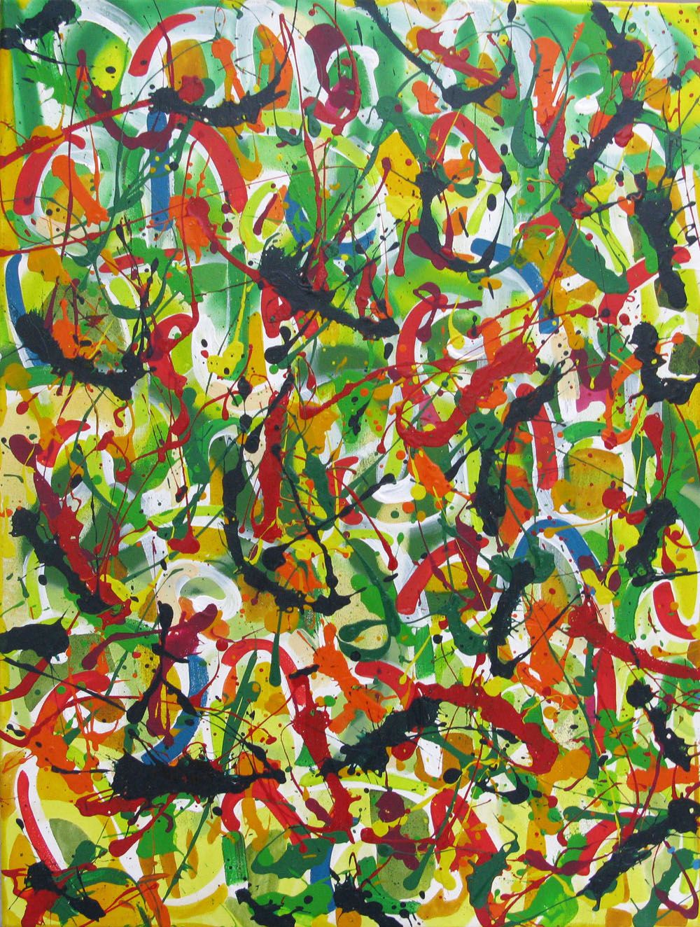 Tableau de STEPHANE RIME a pour titre  SERIE NO NAME C72 style abstrait dim : STEPHANE RIMEprix: