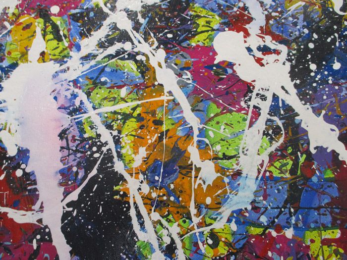Tableau de STEPHANE RIME a pour titre  NONAME B13 style abstrait dim : STEPHANE RIMEprix: