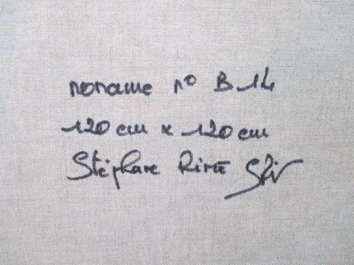 Tableau de STEPHANE RIME a pour titre  NONAME B14 style abstrait dim : STEPHANE RIMEprix: