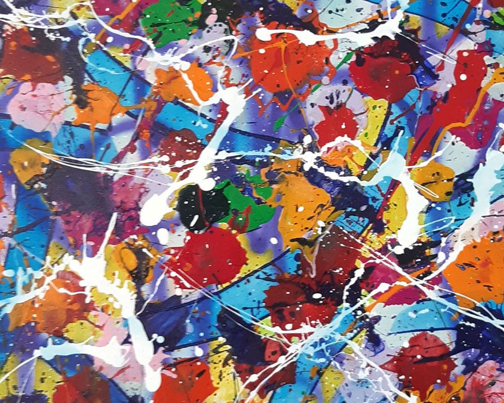Tableau de STEPHANE RIME a pour titre  NONAME B36 style abstrait dim : STEPHANE RIMEprix: