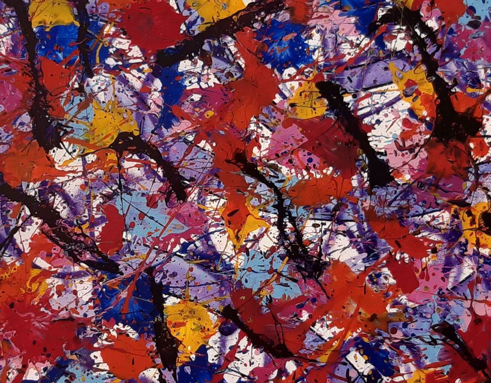 Tableau de STEPHANE RIME a pour titre  NONAME B6 style abstrait dim : STEPHANE RIMEprix:1600