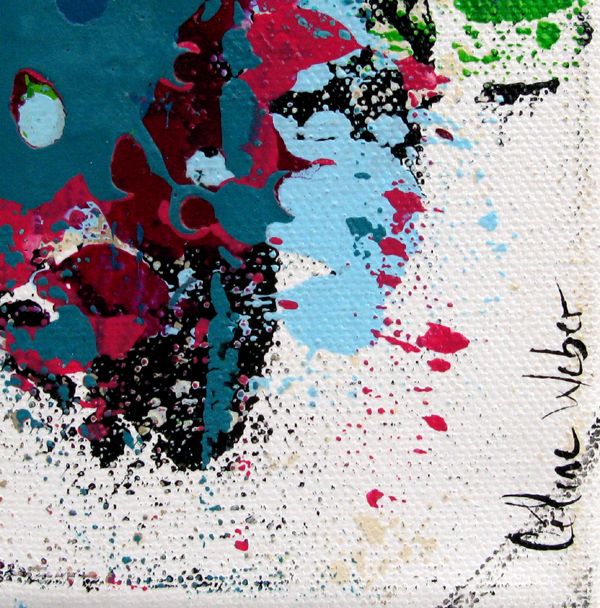 Tableau de CELINE WEBER a pour titre  STONE 14 style abstrait dim : CELINE WEBERprix:100