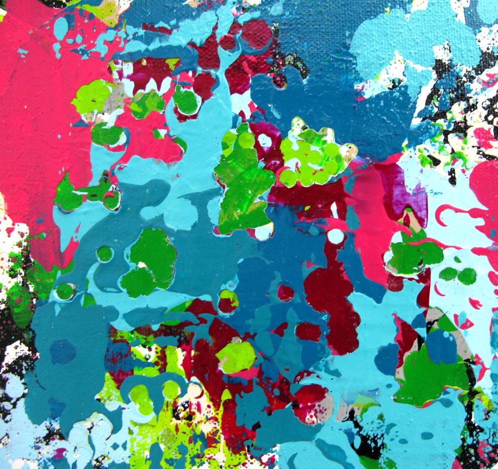 Tableau de CELINE WEBER a pour titre  STONE 15 style abstrait dim : CELINE WEBERprix:100