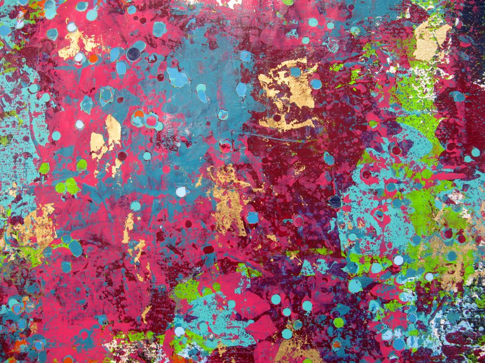 Tableau de CELINE WEBER a pour titre  STONE OR PASSION style abstrait dim : CELINE WEBERprix:1150