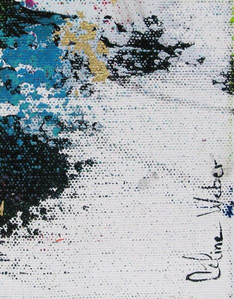 Tableau de CELINE WEBER a pour titre  STONE OR PASSION style abstrait dim : CELINE WEBERprix:1150
