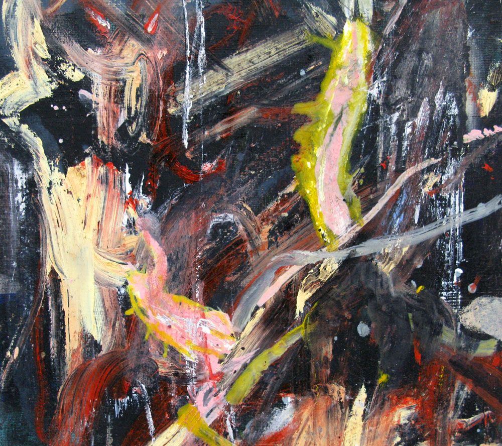 Tableau de RINGER HERVE a pour titre  SANS TITRE style abstrait dim : RINGER HERVEprix:160