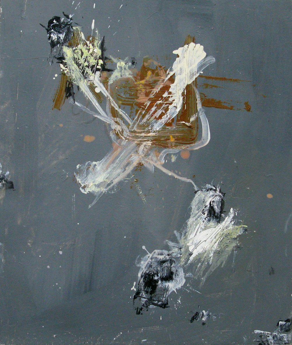 Tableau de RINGER HERVE a pour titre  SANS TITRE style abstrait dim : RINGER HERVEprix:170