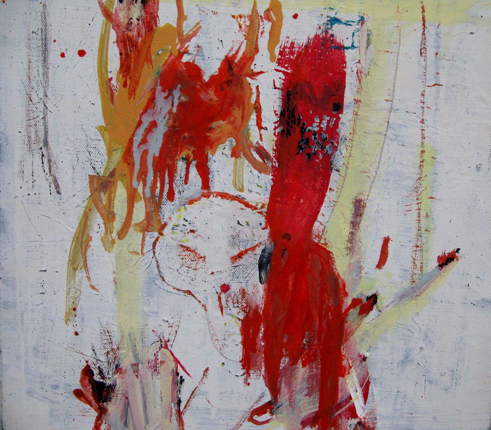 Tableau de RINGER HERVE a pour titre  SANS TITRE style abstrait dim : RINGER HERVEprix:170