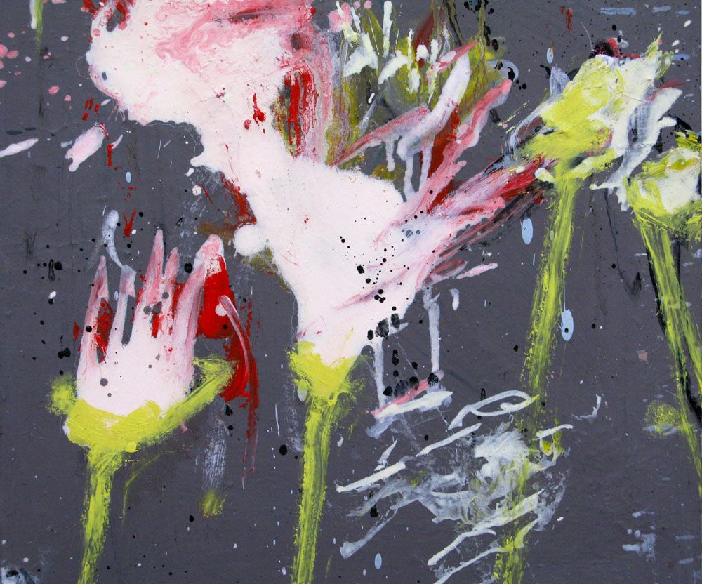 Tableau de RINGER HERVE a pour titre  SANS TITRE style abstrait dim : RINGER HERVEprix:170