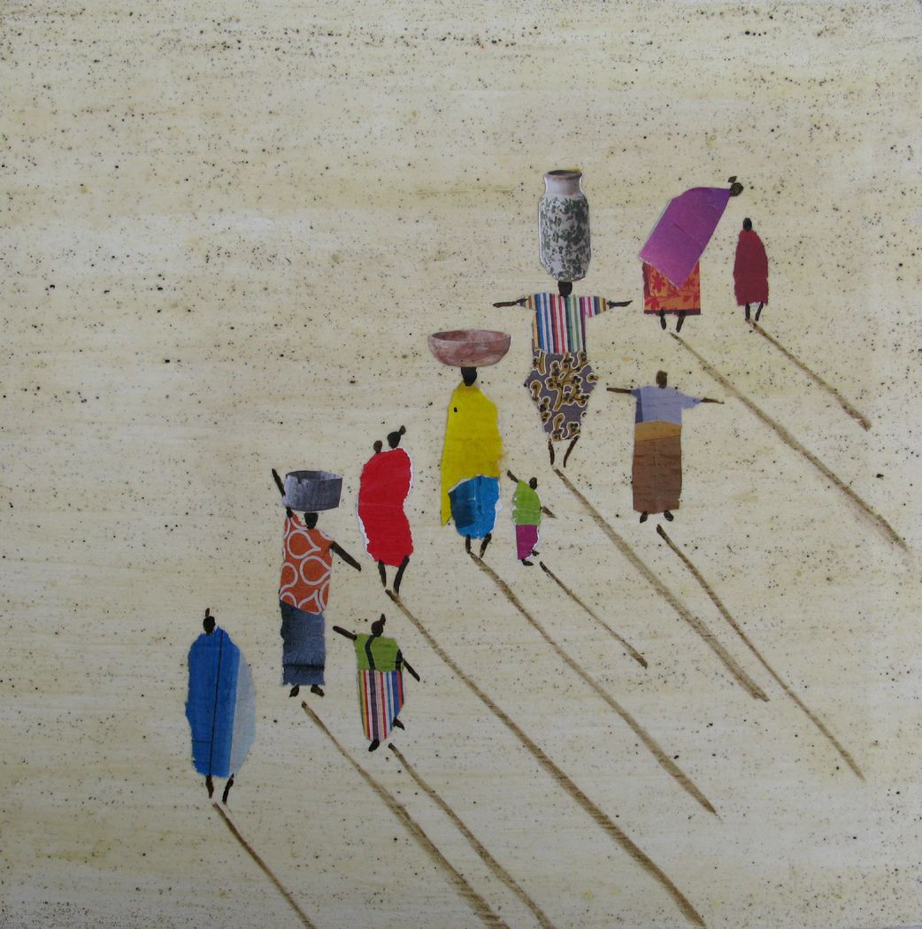 Tableau de MARCOS ZRIHEN NOWOTNY a pour titre  Sénégal 2 - Barcelona 2026 style figuratif dim : MARCOS ZRIHEN NOWOTNYprix:250