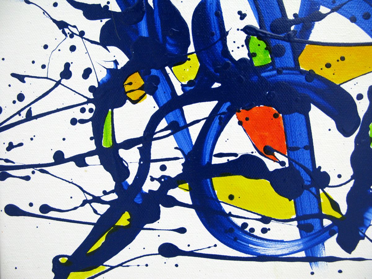 Tableau de STEPHANE RIME a pour titre  NONAME D102 style abstrait dim : STEPHANE RIMEprix:430