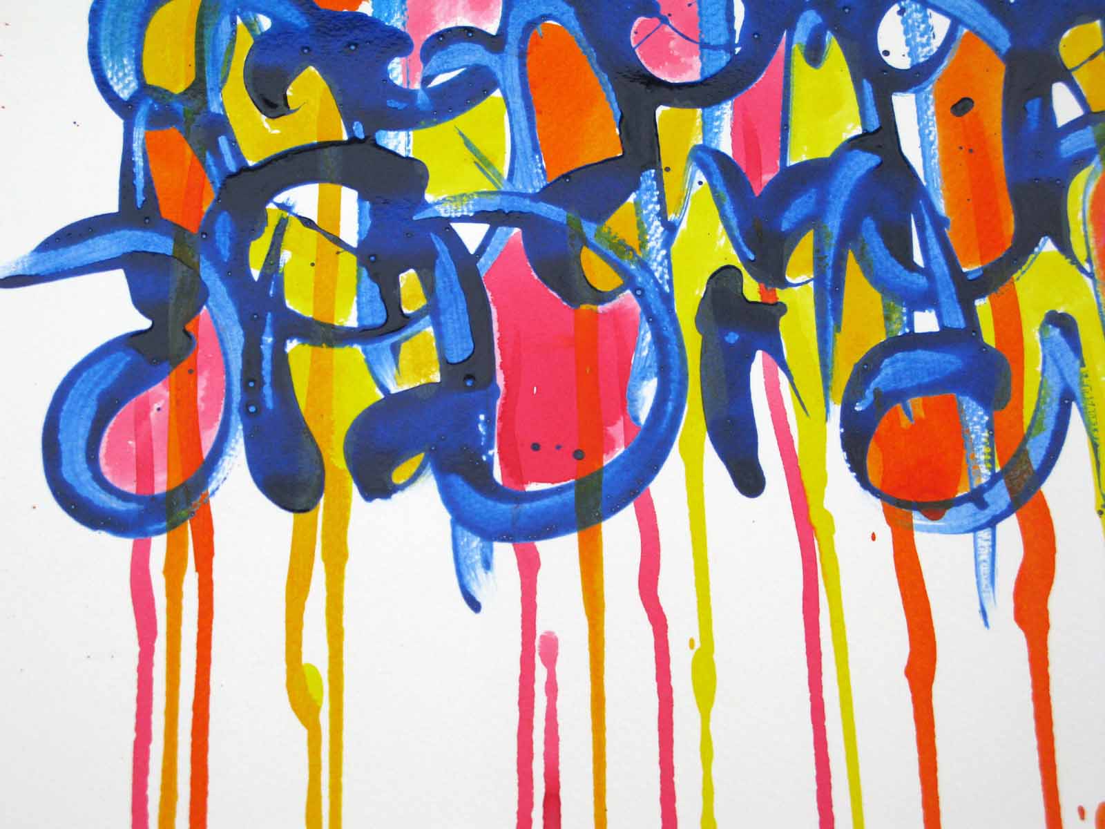 Dessin de STEPHANE RIME a pour titre  Noname D105 style abstrait dim : STEPHANE RIMEprix:100