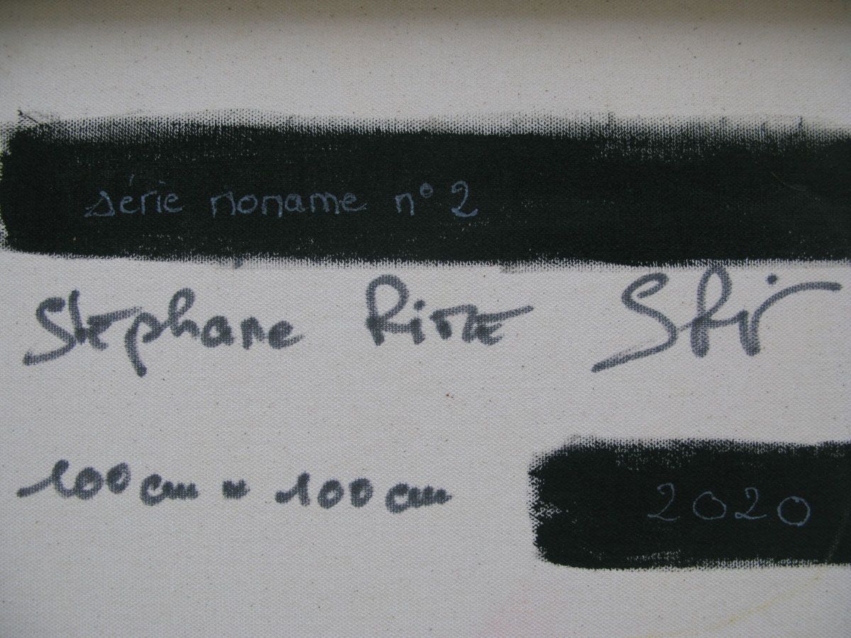 Tableau de STEPHANE RIME a pour titre  NONAME N2 de 2020 style abstrait dim : STEPHANE RIMEprix:850