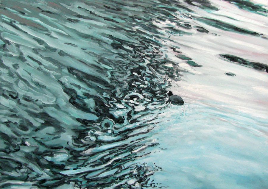 Tableau de ELISE BARAT a pour titre  MOUVANCE style no dim : ELISE BARATprix:650